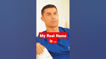 The Real Name Of Ronaldo 😲 #ronaldo #football #shorts
