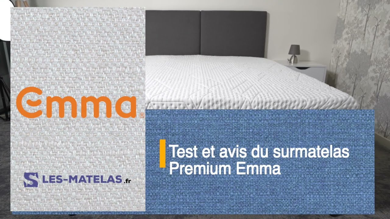 Surmatelas Emma Premium : avis et test 2024 