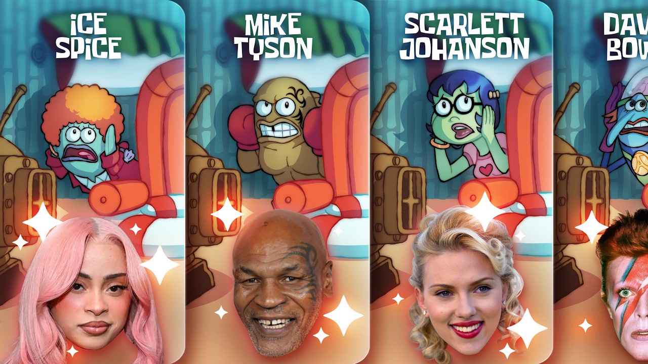 EVERY Celebrity Hidden in SpongeBob!