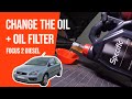 Change the oil and the oil filter FOCUS 2 1.8 TDCI 🛢