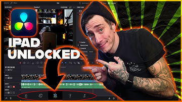 HOW TO: GET ALL DAVINCI RESOLVE EDIT pages on IPAD!!!