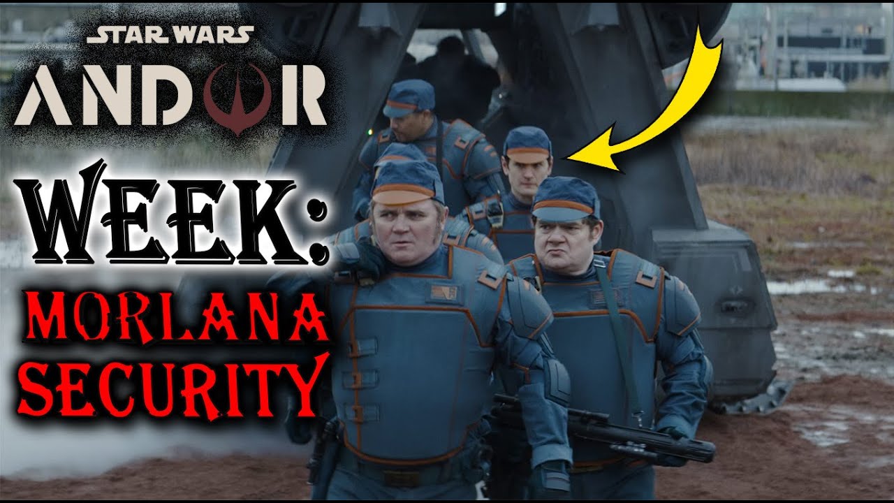The Star Wars: Andor Series' Syril Karn and the Morlana Security Force ...