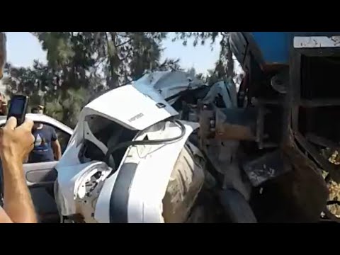 قطار يدهس سيارة في ولاية شلف
