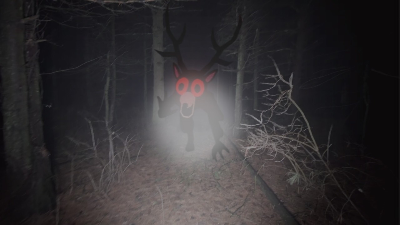 Goth Guy Survives 99 NIGHTS IN THE FOREST - ROBLOX
