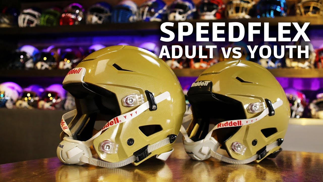 Riddell Youth Speedflex Helmet Size Chart
