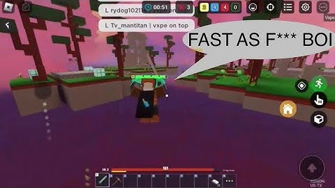 Speedrunning Roblox with Vape v4