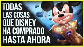 ¿Cuantas empresas ha comprado DISNEY en realidad?