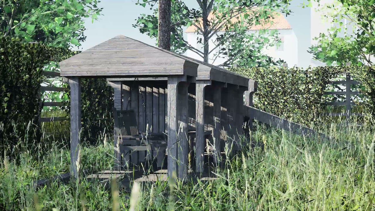 Сад, Берлин, естественное озеленение