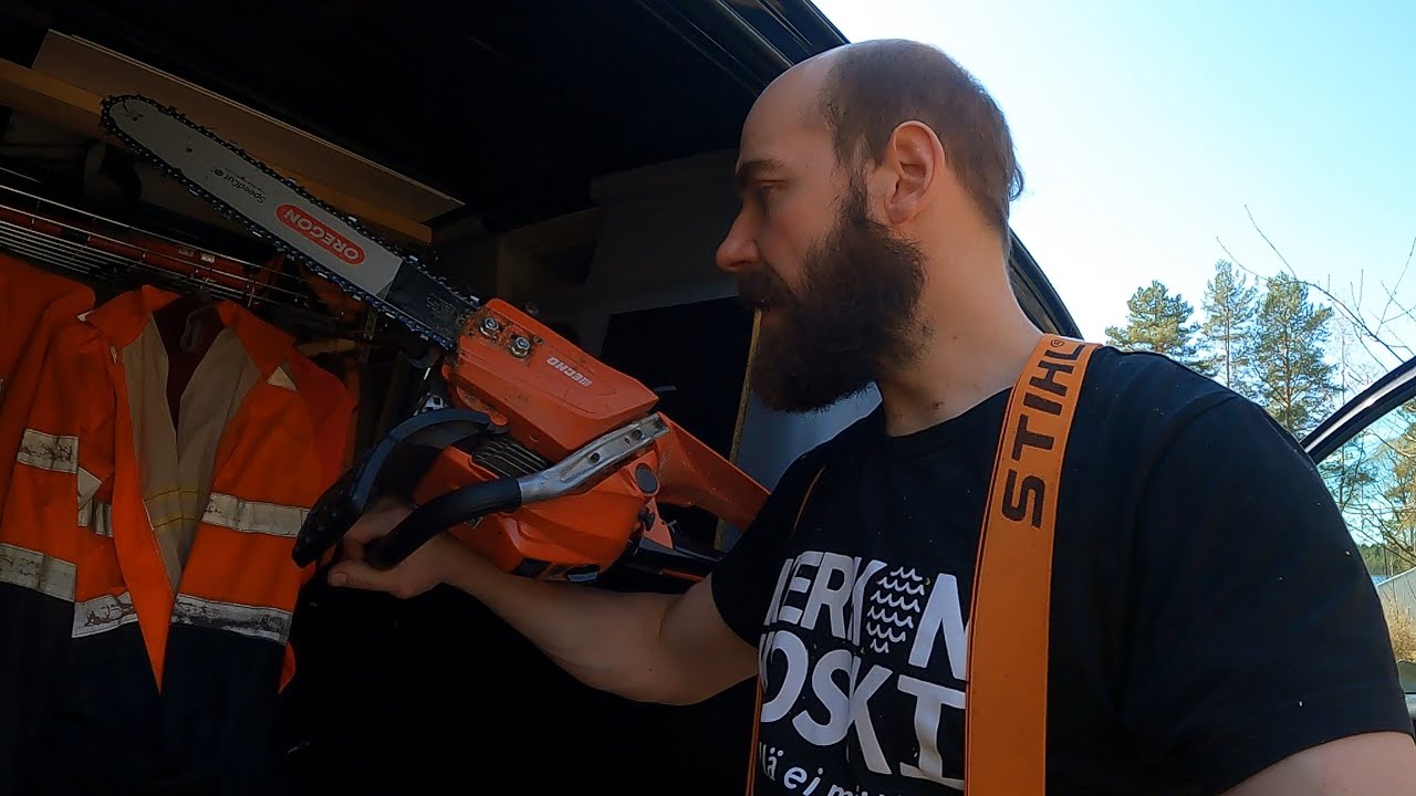 Echo 501SX ja mahoton konkelo