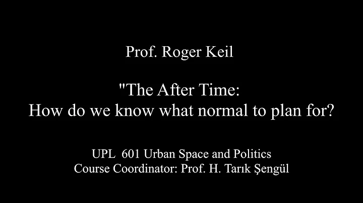 "The After Time: How do we know what normal to pla...