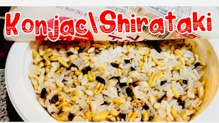 Trying Konjac Rice Shirataki Rice Low Calorie Rice Subsute