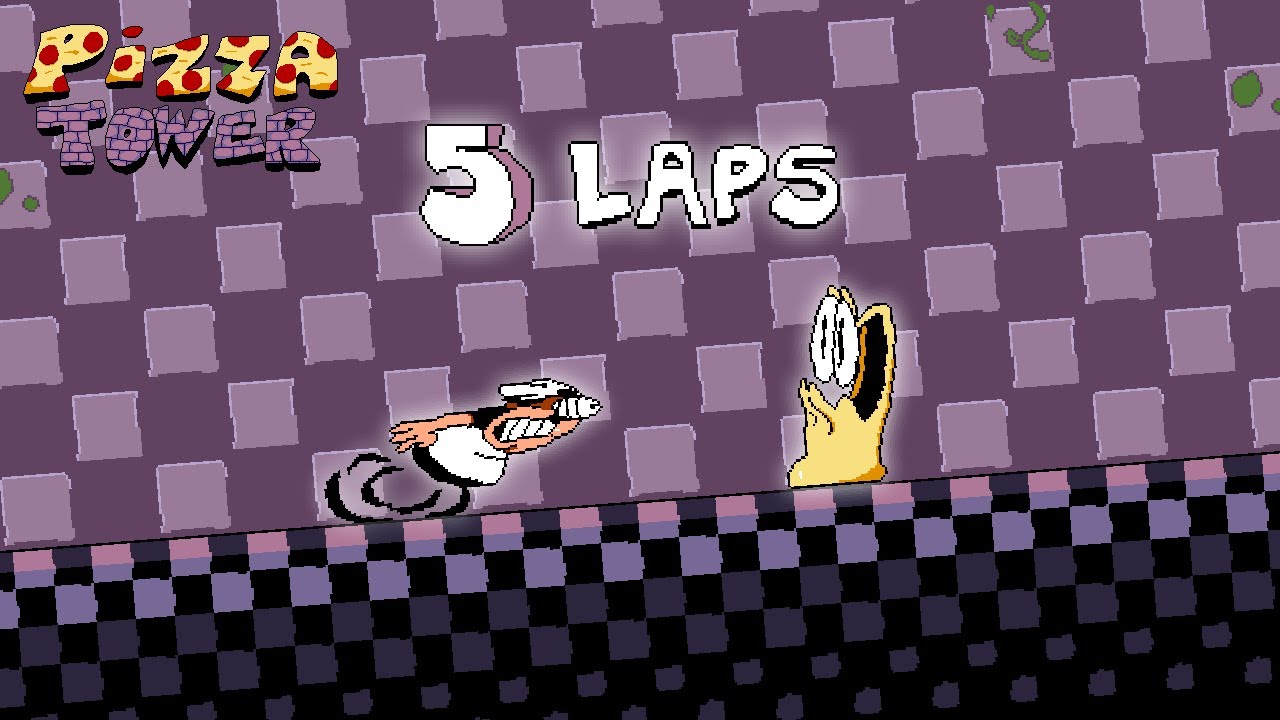 Early Test Build In 5 Laps Pizza Tower Deluxe YouTube