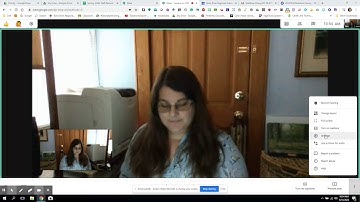 Google Meet: Camera settings