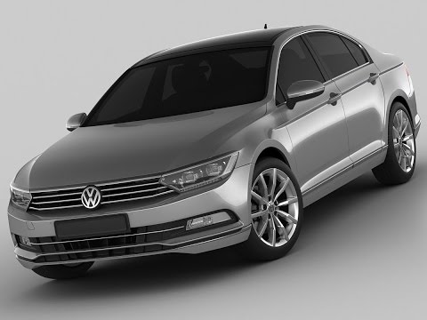 3D Model VW Passat 2015 at 3DExport.com