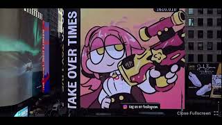 Simi And Chapchap Ad In Times Square