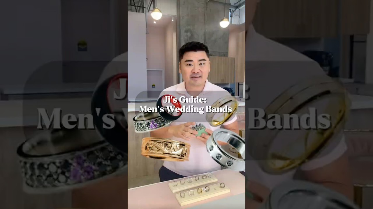 ЧАСТЬ 1 ИЗ 4: Руководство Джи по мужским обручальным кольцам. Начнём со стиля и ширины. #мужскиес...