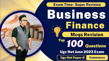 Ugc Net || Complete Business Finance Mcqs || Ugc Net Commerce