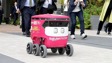 Rakuten Autonomous Delivery Service Launched in Tokyo | RNN