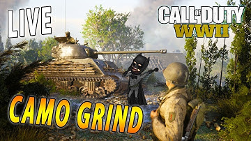 Lazy Sunday Camo Grind | LIVE Call of Duty: WW2 | PS4 | LIVE With FRANK SPARAPANI