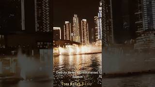 Fuentes Danzantes zona Burj Khalifa !! DUBAI . Emiratos Árabes, Febrero 2026