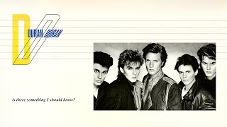 Duran Duran - Is There Something I Should Know? (Lyrics)
