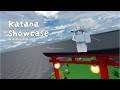 Katana Showcase - Roblox Studio