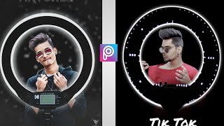 Ring Light Photo Editing PicsArt l Instagram viral editing l Tik Tok viral Ring Light Editing