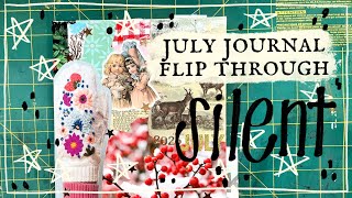 Silent July Journal Flip Through