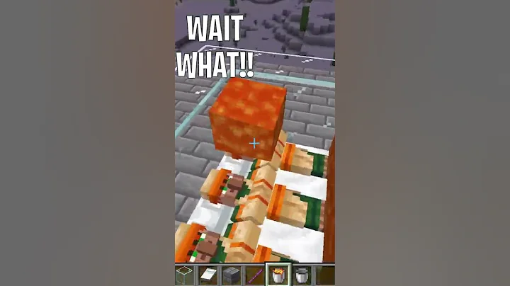 Minecraft Villagers Logic #shorts