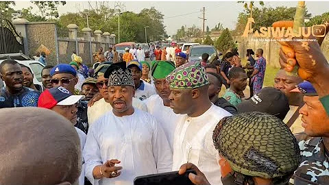 SEE WHAT HAPPEN WHEN MC OLUOMO MEET TAFA SEGO AFTER LONG RIFT AT KING WASIU AYINDE’S MOTHER FIDAU