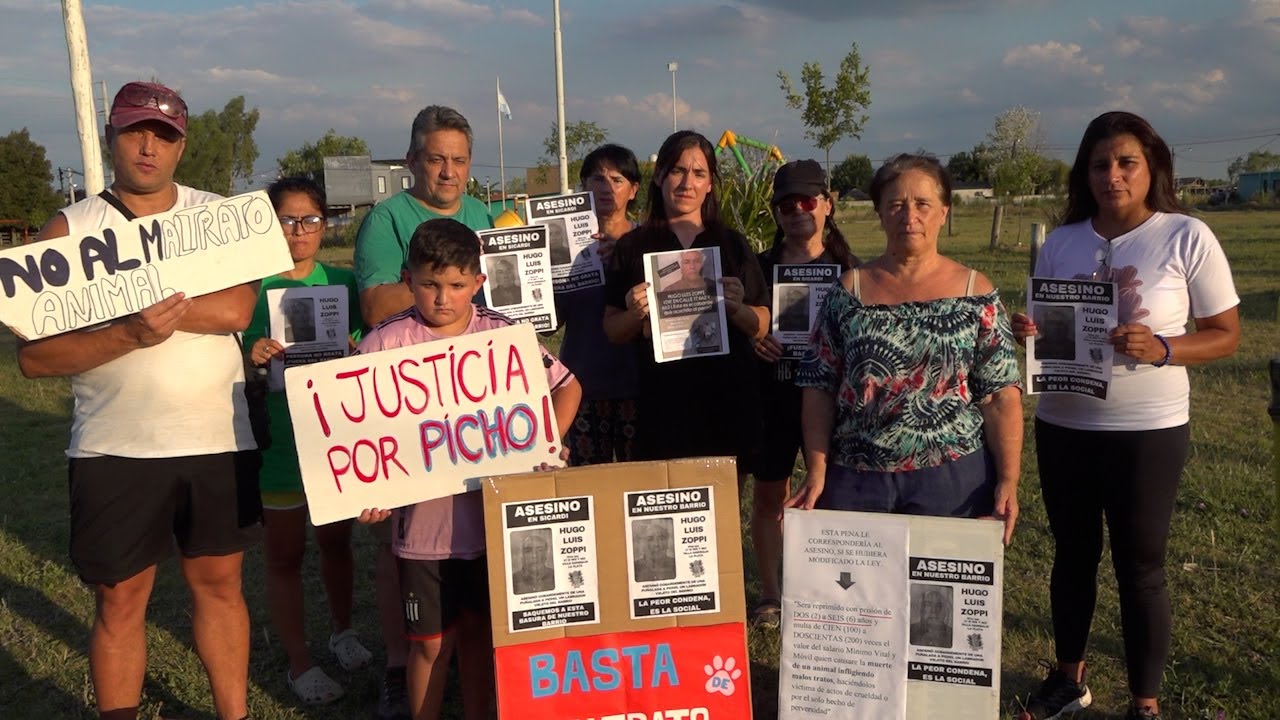 Vecinos exigen justicia por la muerte de Picho en Parque Sicardi
