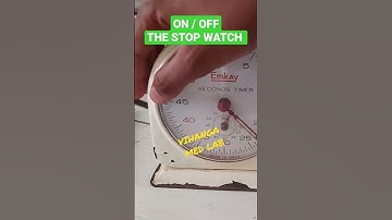 how to On / Off the stop watch | #shorts #alphysics