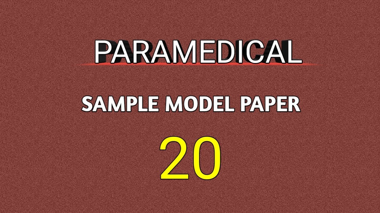 Sample Model Paper - 20 | Smfwbee | very important to the aspirants