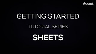 Getting Started in FMOD - Episode 2 Part 2 - Sheets