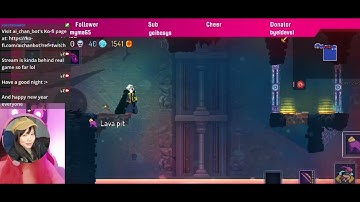 How to pass the lava pit in Dead Cells to get the Cavern key