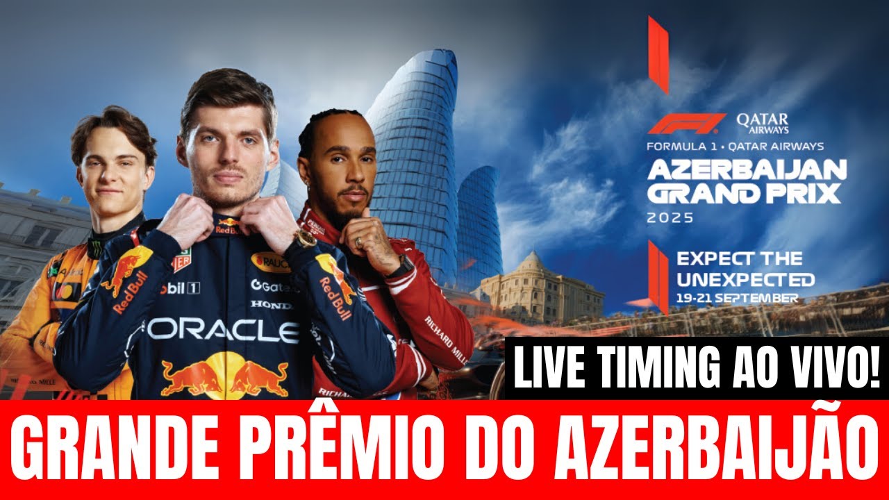 Grande Prêmio Do Azerbaijão Ao Vivo | Live Timing | Narração Em Português