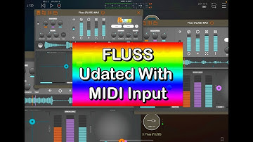 FLUSS Granular Playground - UPDATED with MIDI Input - Let’s Get Seriously Ambient & Chilled