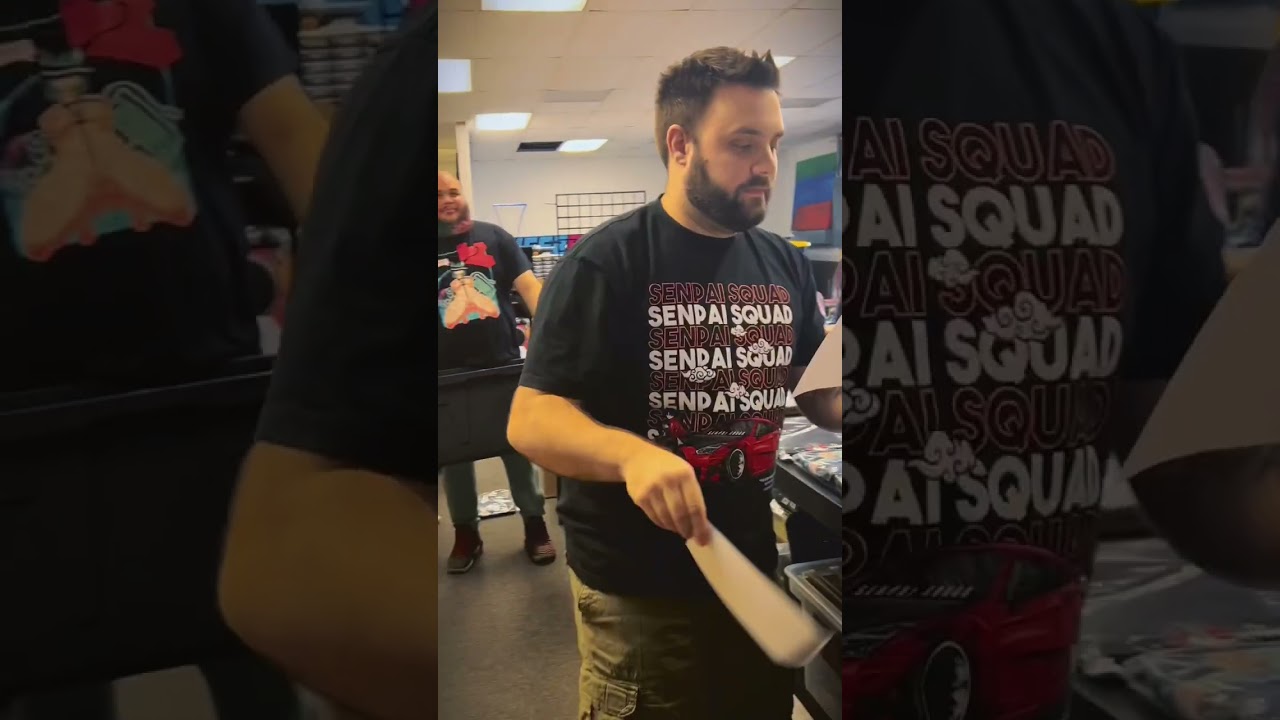 POV - Xpressskins Packing anime and weeb merch Orders Be Like. 