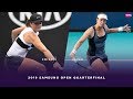 Iga Swiatek vs. Vera Lapko | 2019 Samsung Open Quarterfinals | WTA Highlights