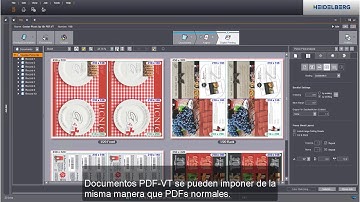 Pedidos personalizados con PDF-VT con Prinect DFE.