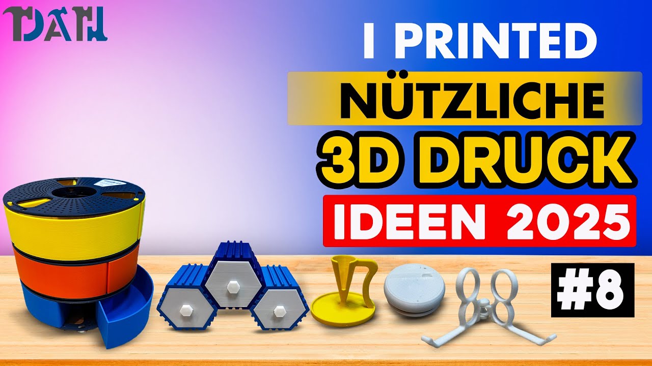 🖨️ i printed #8 – 5 erprobte 3D-Druck-Modelle, die wirklich nützlich