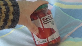 Granny's Pepper Gate Baked, Peeled without Vinegar 720 ml Unboxing and Test
