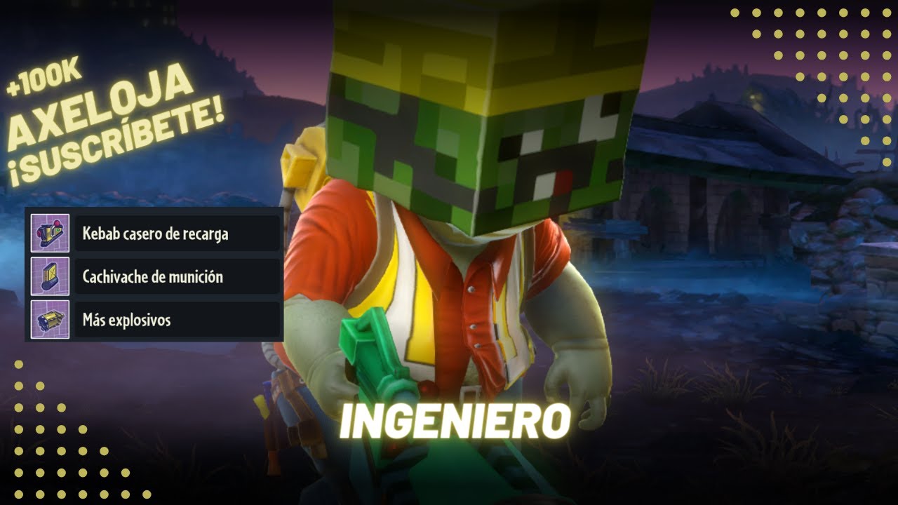 PLANTS VS ZOMBIES INGENIERO PVZ GARDEN WARFARE - YouTube