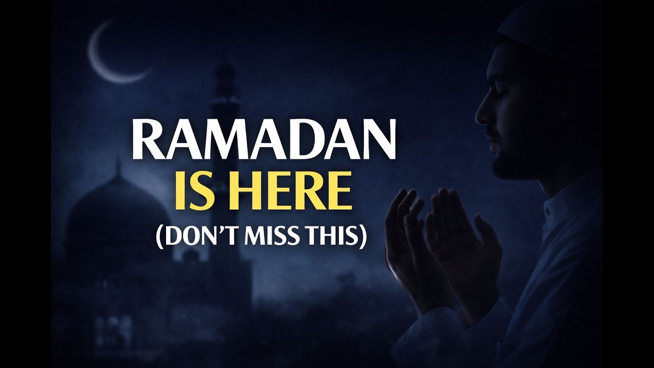 Ramadan is here | If You're Watching This Allah Chose You