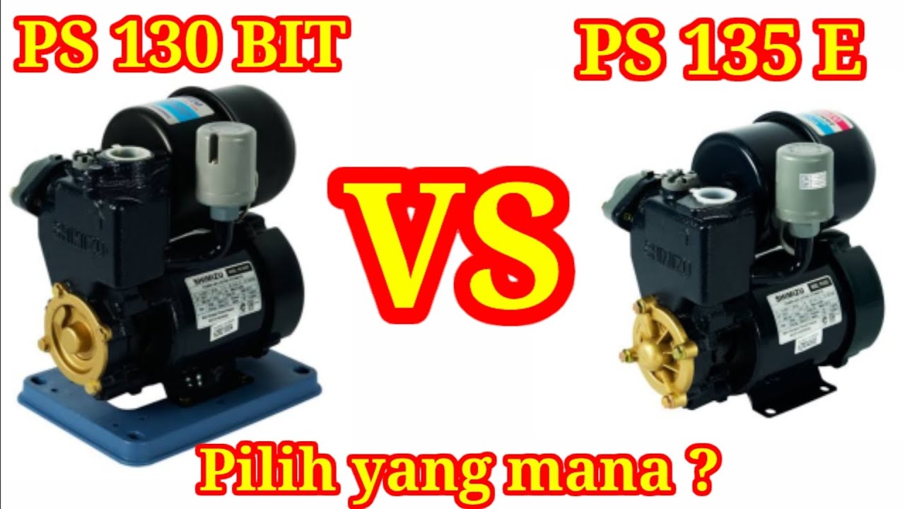 Shimizu vs Panasonic: Memilih Pompa Air Terbaik untuk Kebutuhan Anda