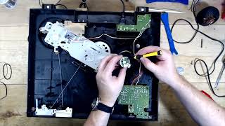 Technics SL BD22 Turntable Repair - Motor Not Spinning and Basic Service