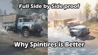 9 things Spintires did better than Mudrunner | full side by side proof