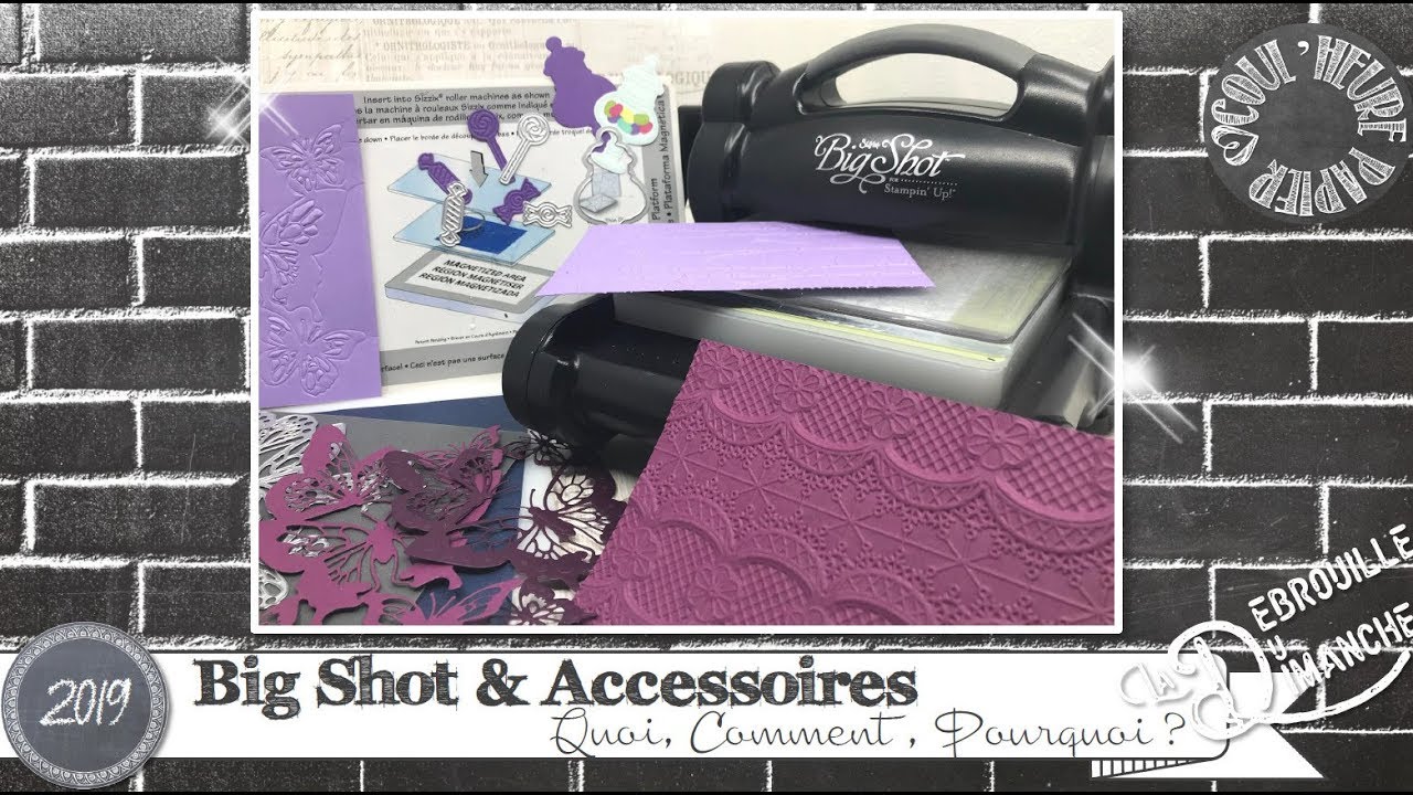 Plateforme Magnétique Big Shot - Les Ateliers de Marie et Stampin'Up!