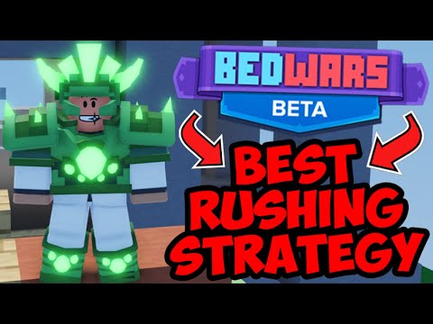 Roblox Bedwars Best Rushing Strategy (WIN EVERYTIME)