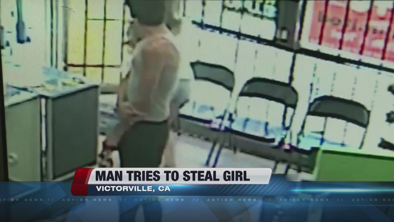 Man tries to steal girl YouTube